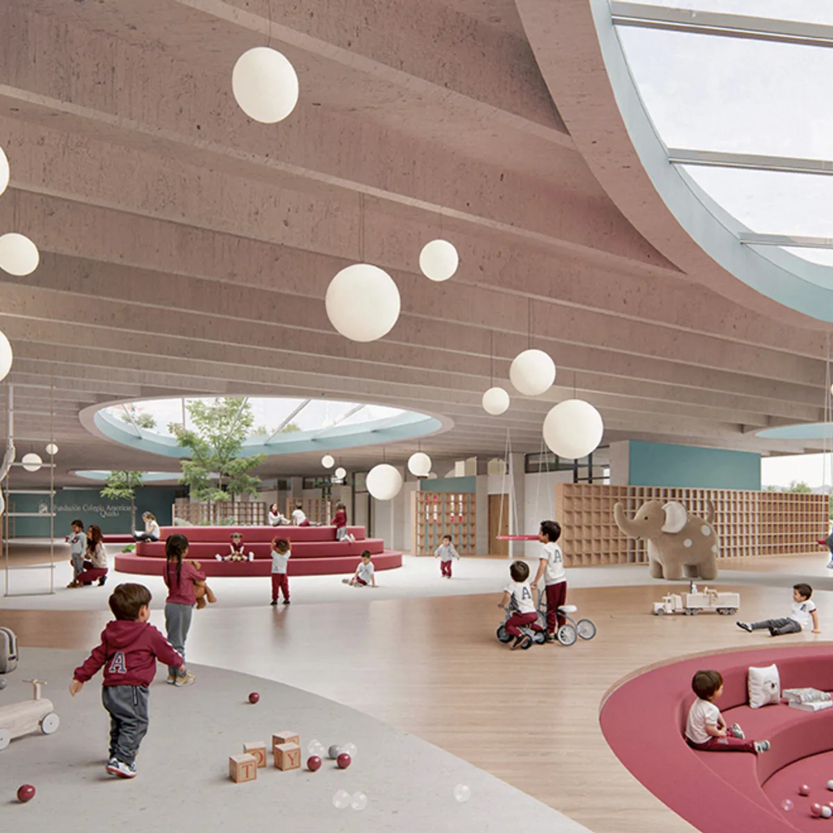 American School of Quito in collaboration with three point six2