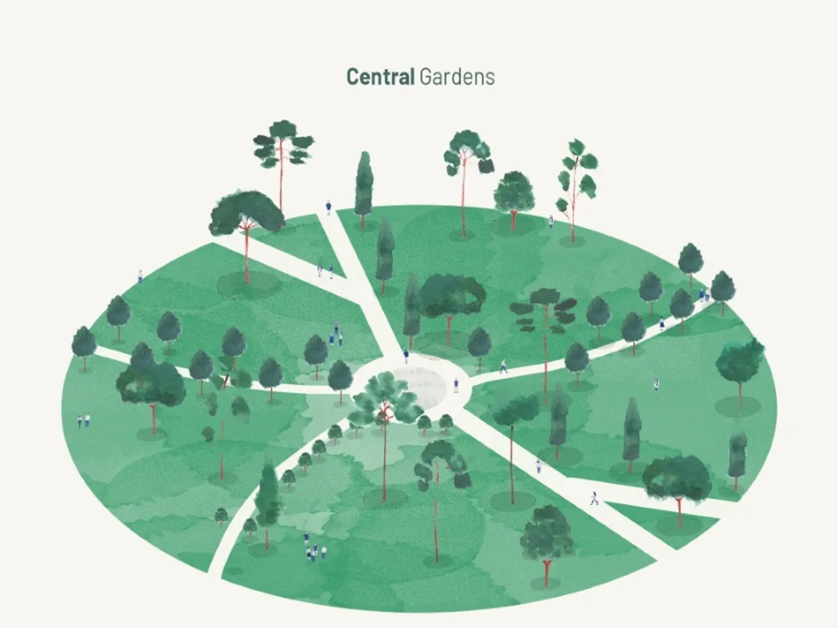 Casual Watercolor People Scene