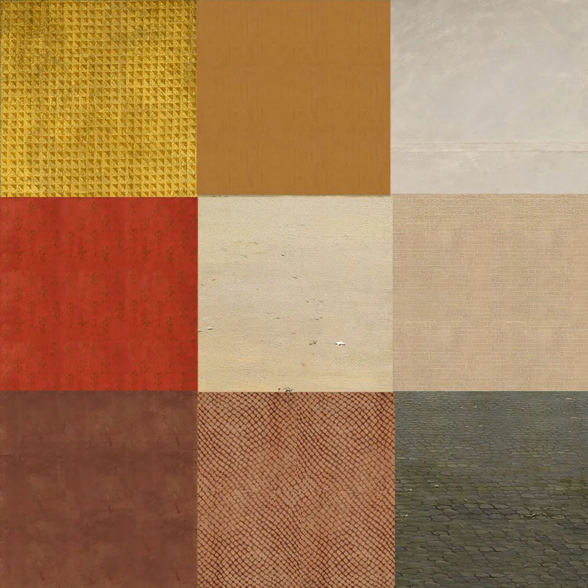 Collage Textures from Paintings 2