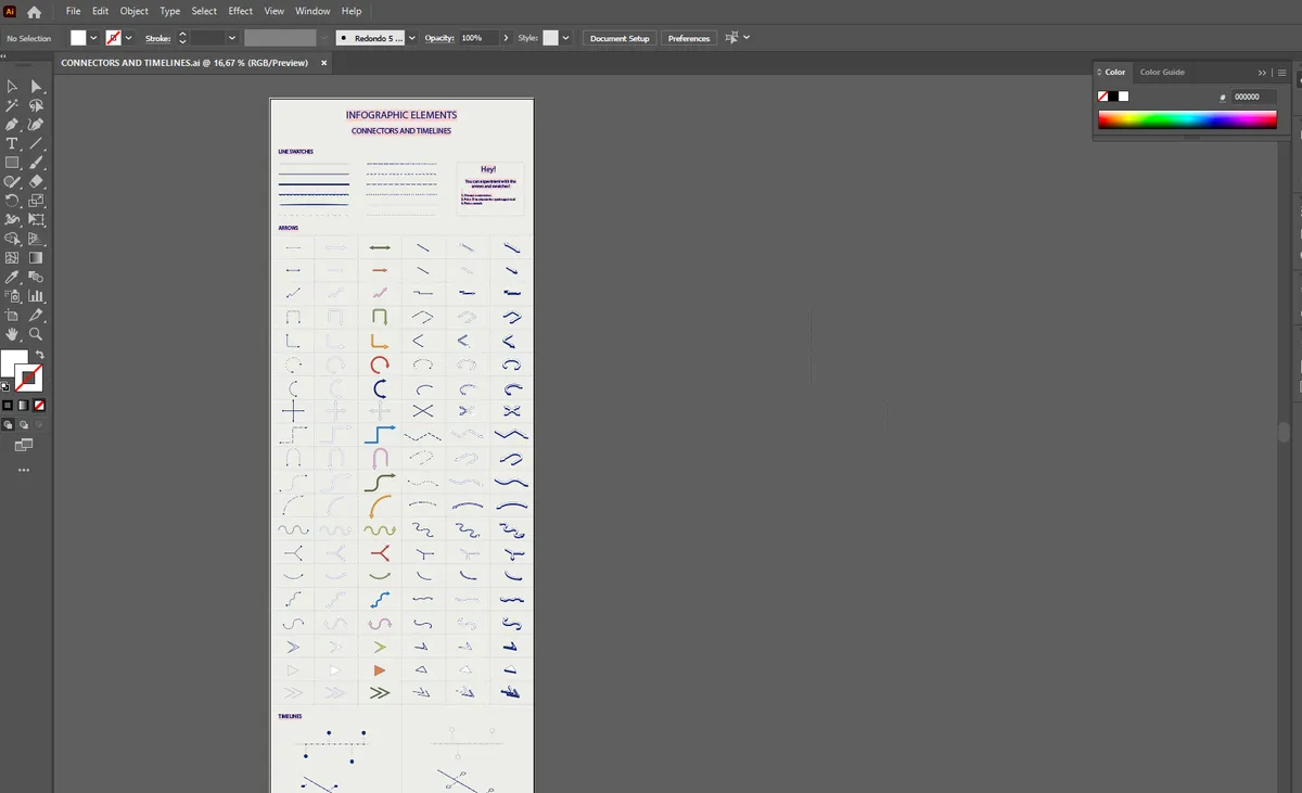 Connectors and timelines 7