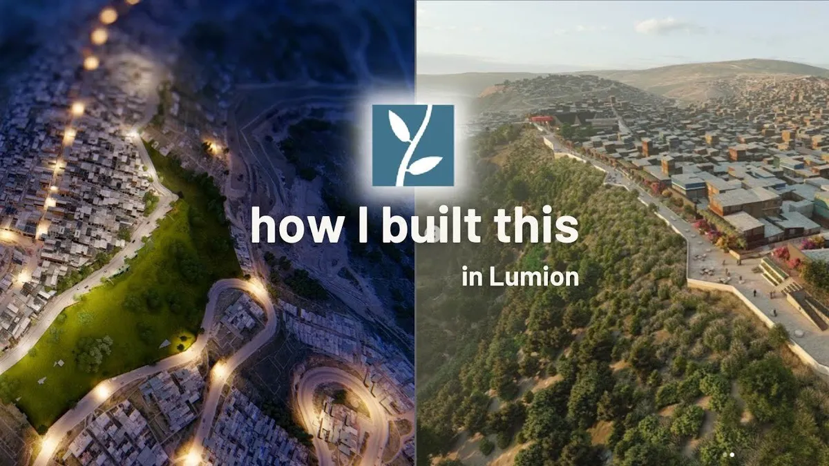 I Built a City in Lumion