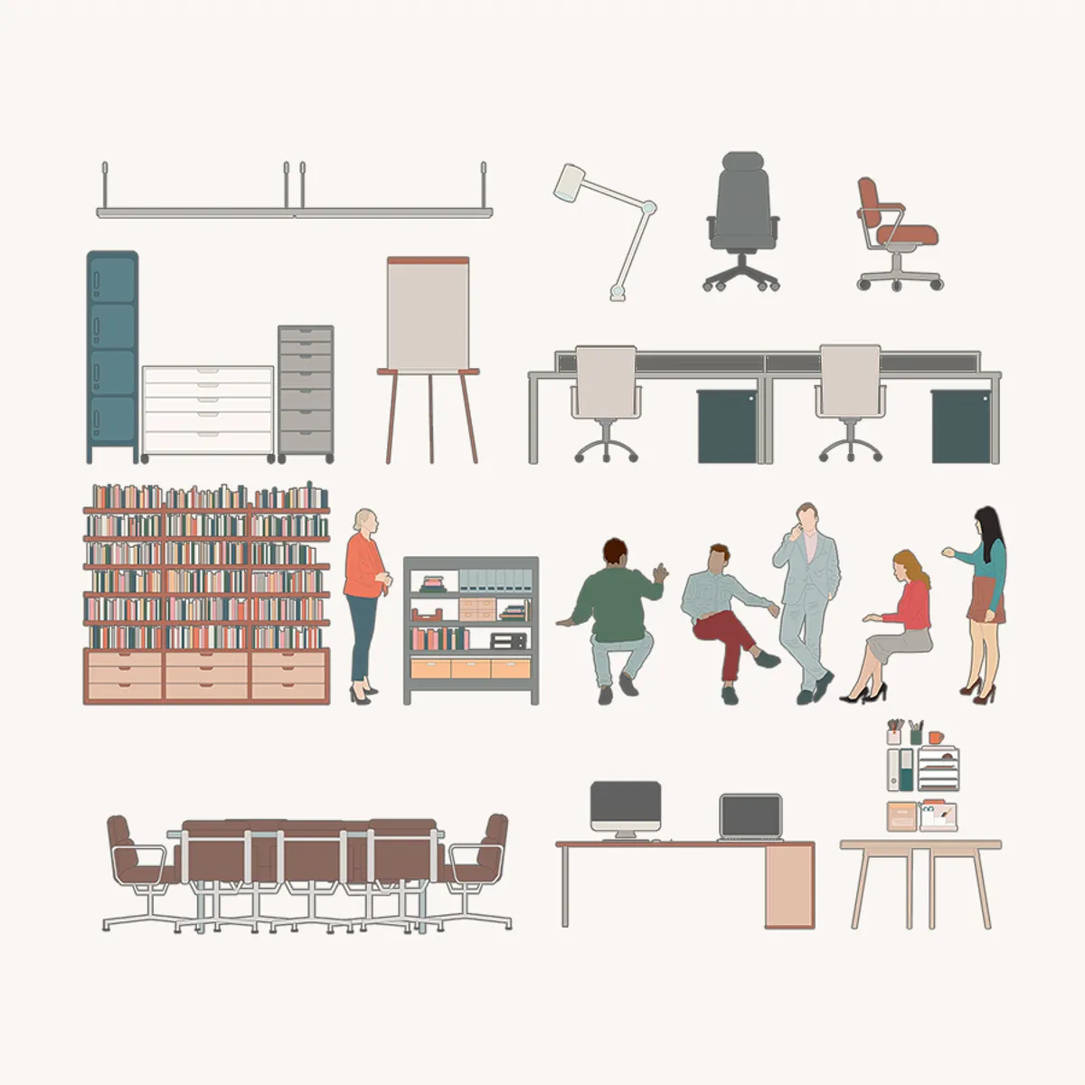 Office Elevation Color