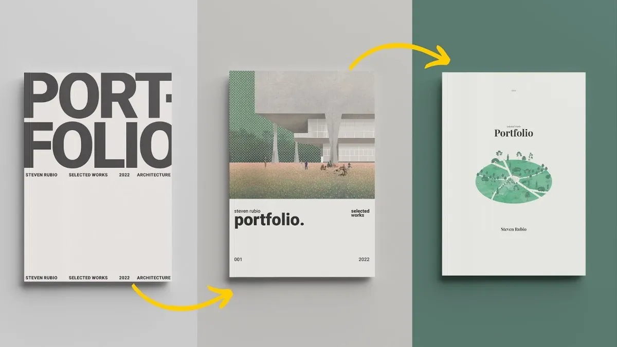 Portfolio Covers for ARCHITECTS In Design Tutorial