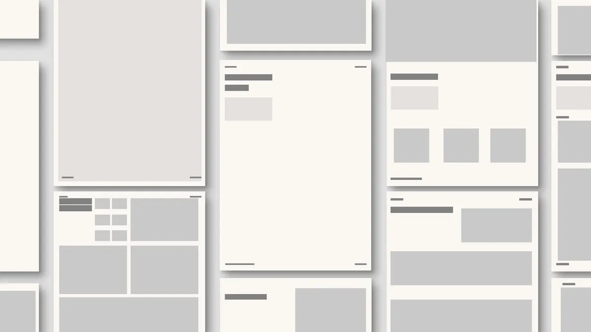 Presentation board no images tiled