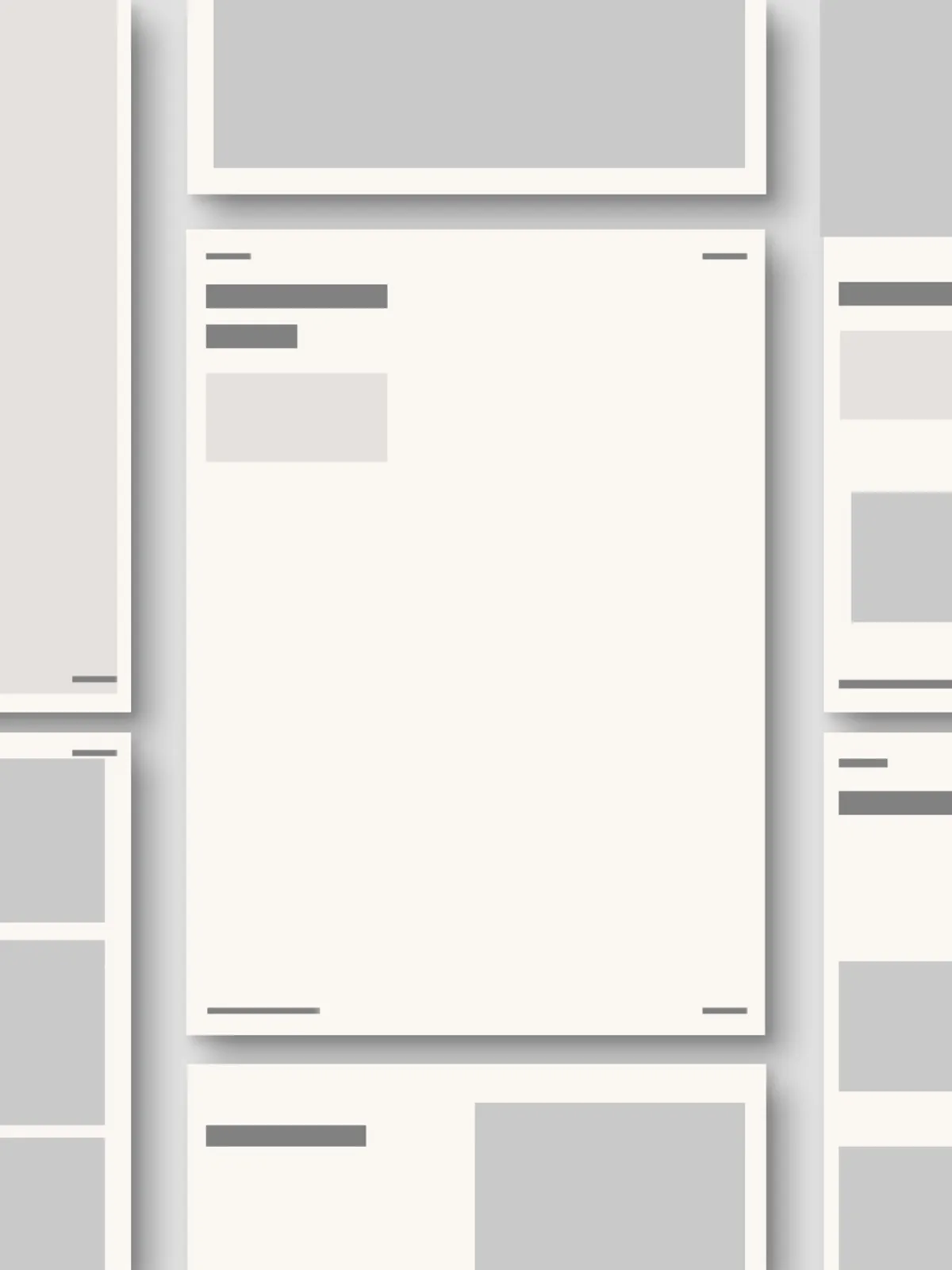 Presentation board no images tiled