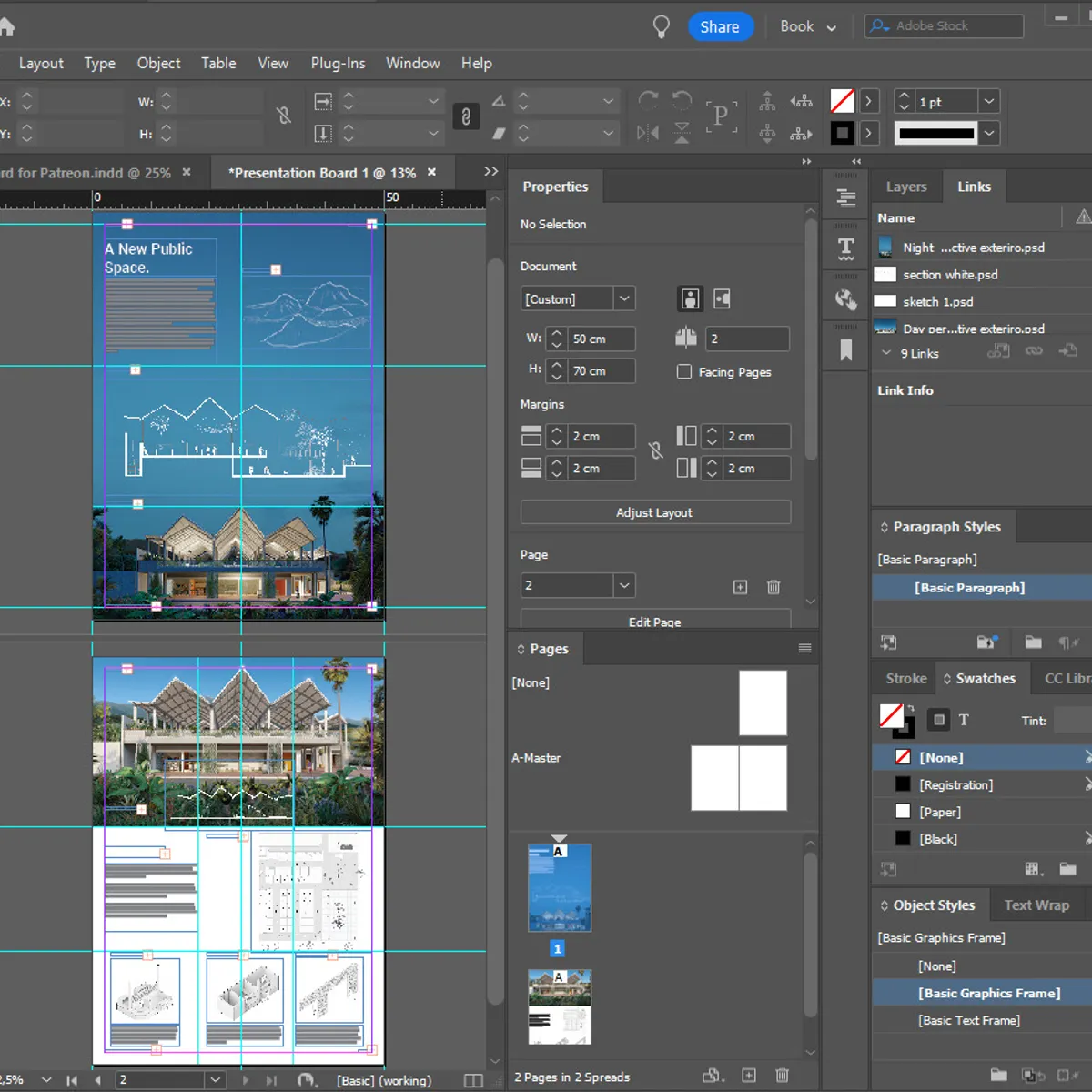 Templates Indesign Screenshot
